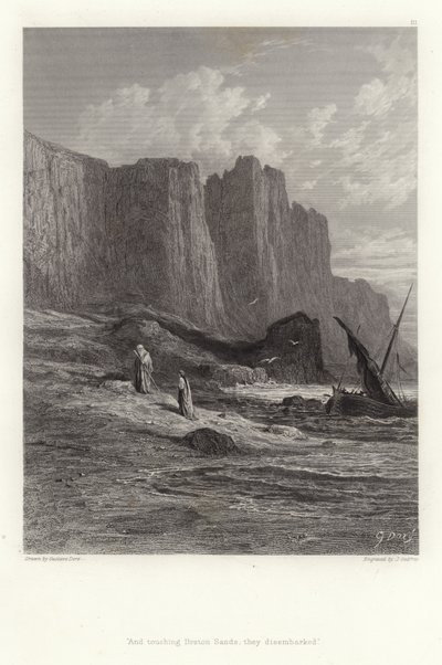 Illustration for Vivien by Alfred Tennyson by Gustave Dore